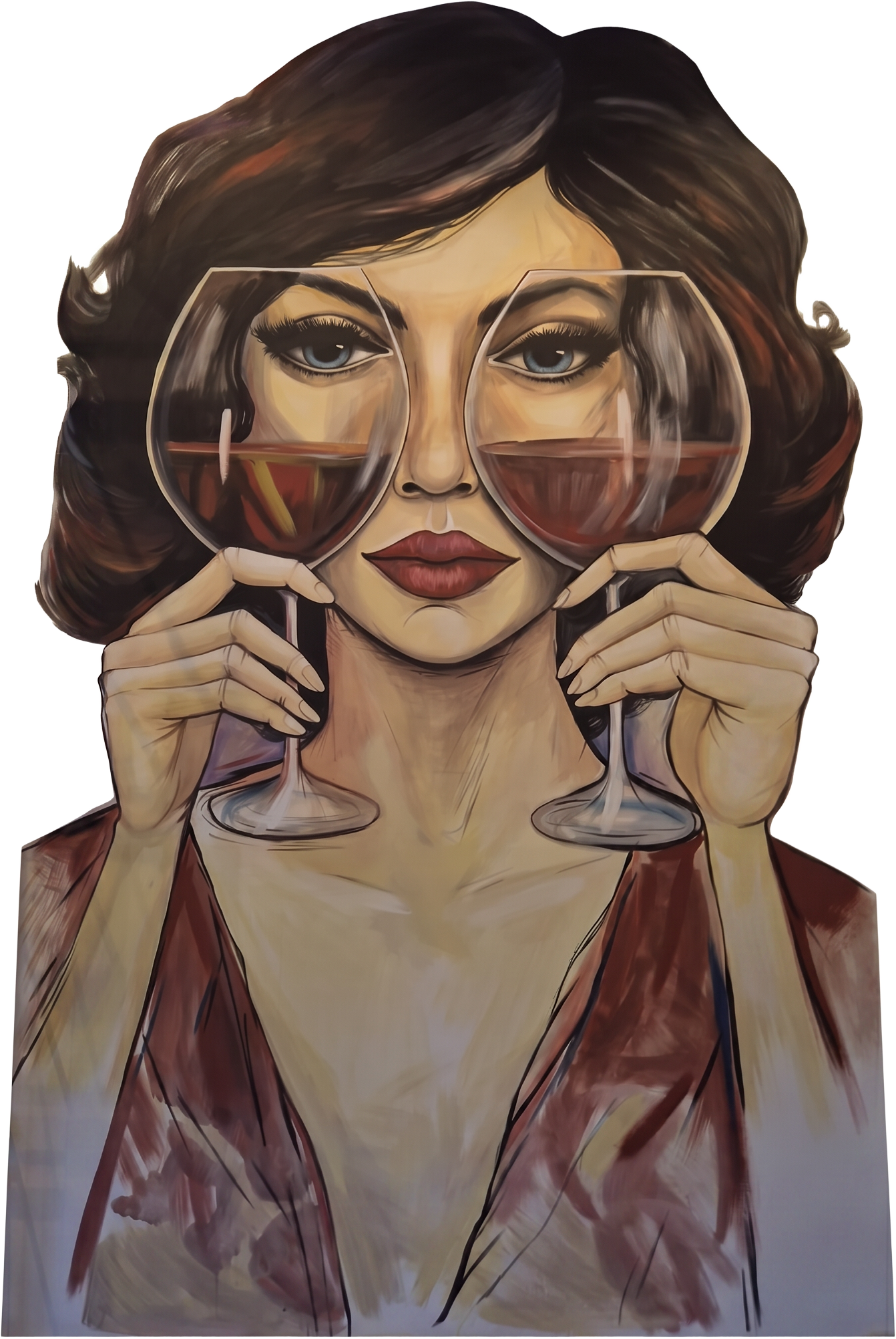 Mural u Wine Not Vinoteci
